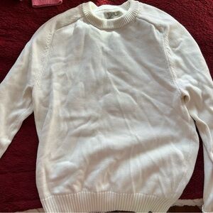 Jcrew White Sweater